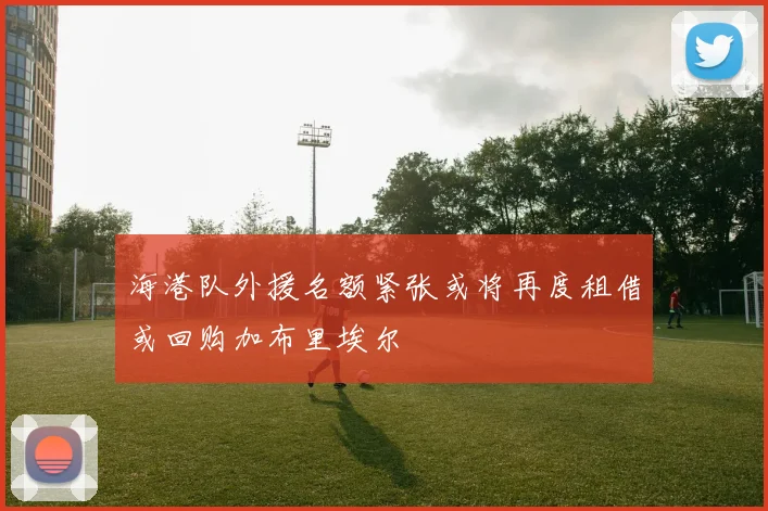 海港队外援名额紧张或将再度租借或回购加布里埃尔
